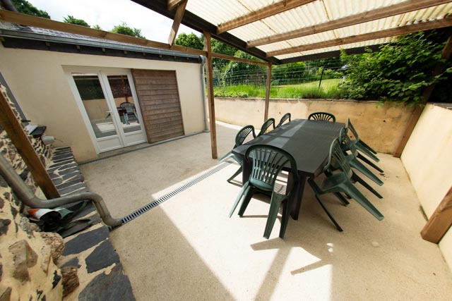 Extérieur du gîte Noisette