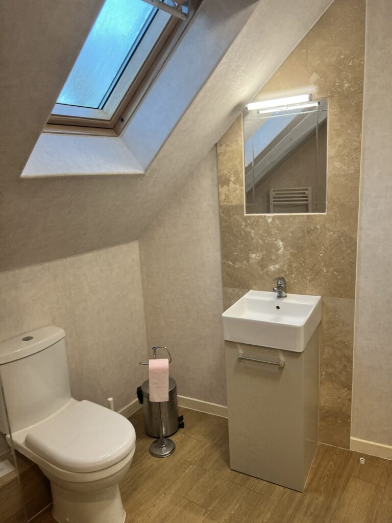 Chambre du gîte Noisette